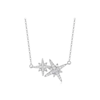 KADER 925 Sterling Silver Necklaces Women's Silver Birthday Anniversary Box