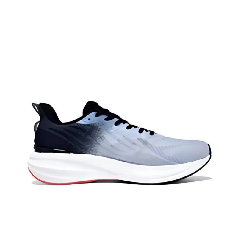 361° Anti-Slip Wear-Resistant Low-Top Running Shoes Men's Blue Black-1