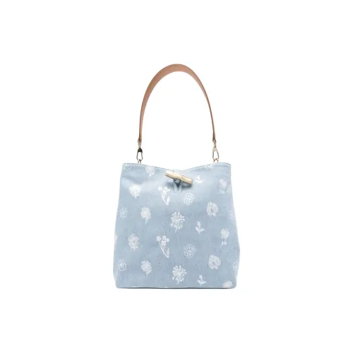 LONGCHAMP Medium Le Roseau Shoulder Bag