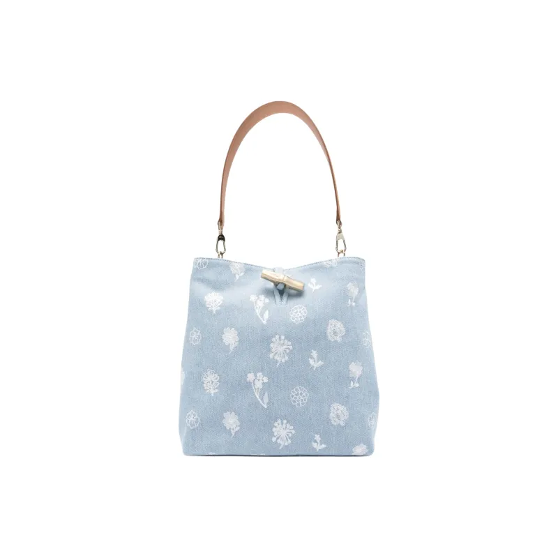 LONGCHAMP Medium Le Roseau Shoulder Bag-0