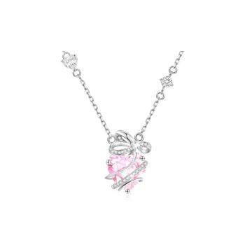 ZHENJIUJIU Silver 925 Necklaces Women's