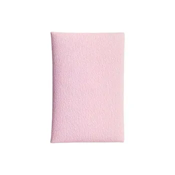 HERMES Mysore Goat Skin Card Holder Women's Light Pink