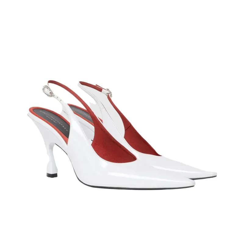 Stella McCartney EElsa Pointed Toe Slingback Pumps-2