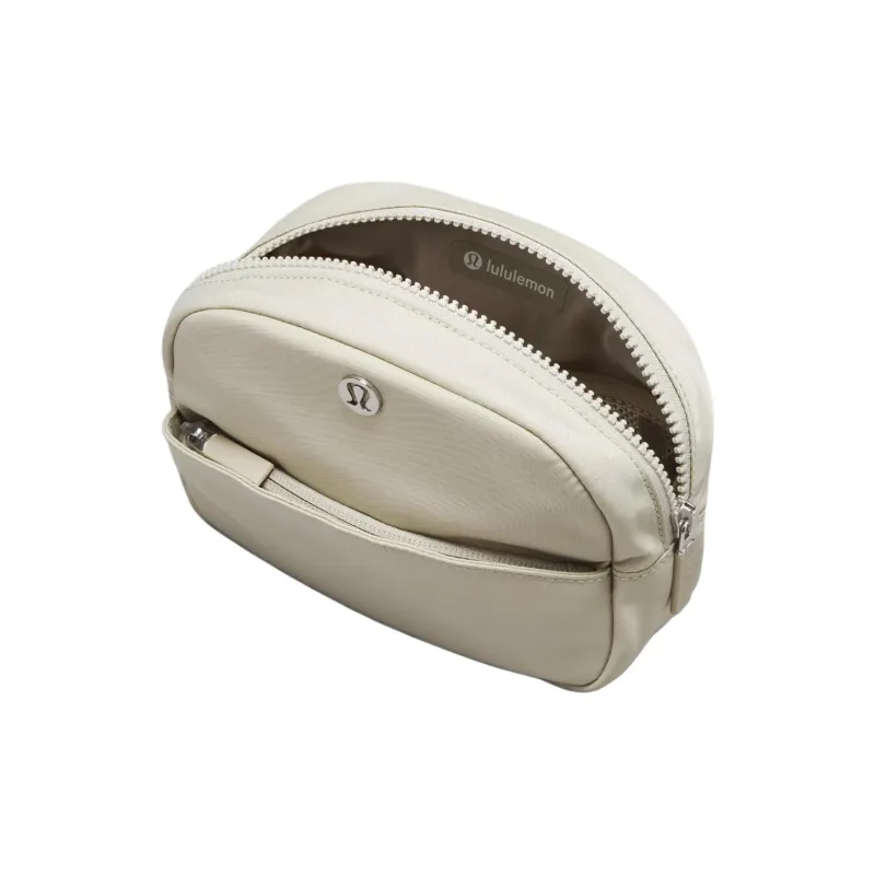Lululemon Nylon Storage Bag Mini Women's Beige-1