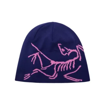 Arcteryx Cotton Polyester Beanies Unisex Purple