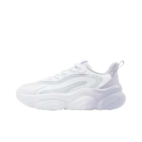 361° Anti Slip Wear Resistant Low Top Casual Shoes Women's White