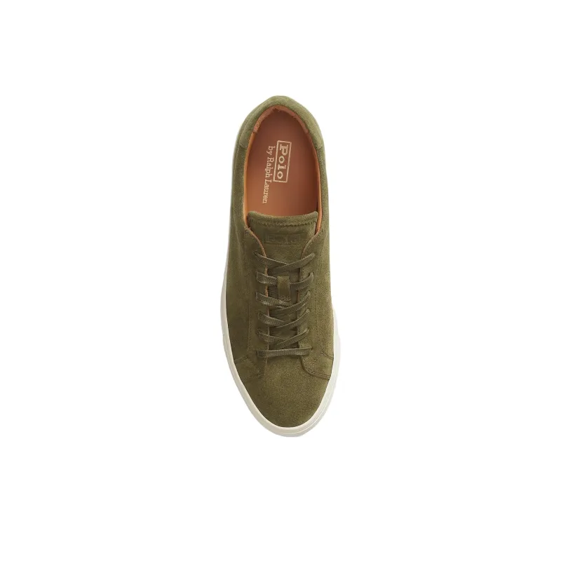 Polo Ralph Lauren Jermain Low Top Skateboard Shoes Men's Green-3