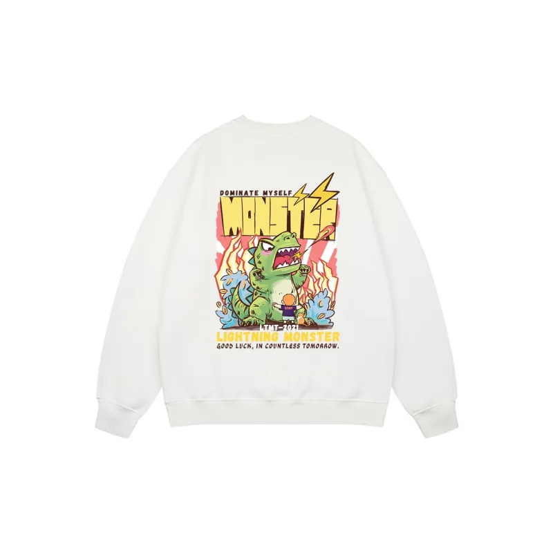 LIGHTNING MONSTER Sweatshirt Unisex-3