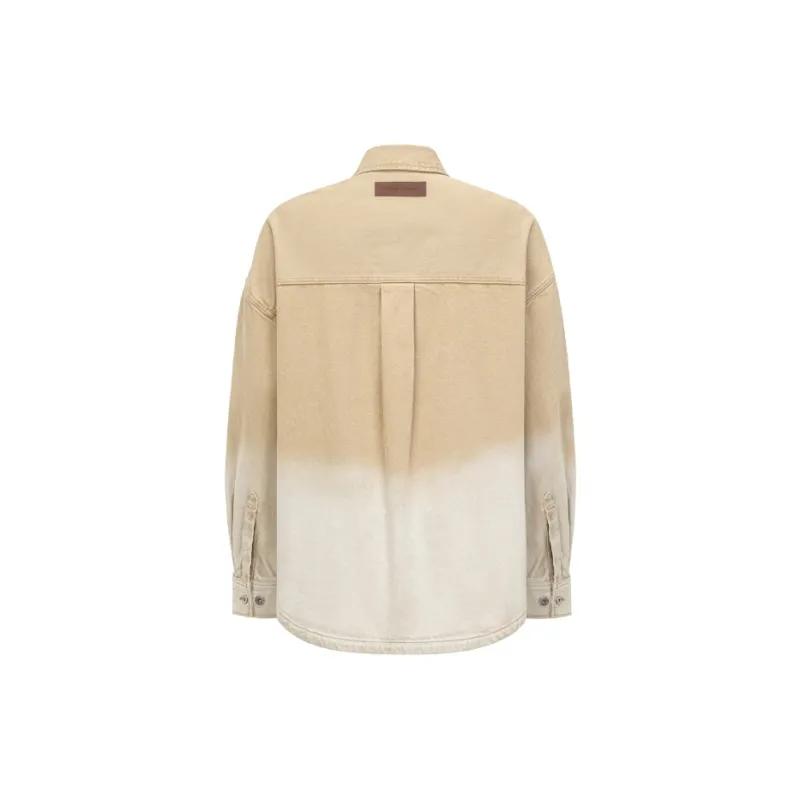 Feng Chen Wang Gradienf effect Denim Jacket-1