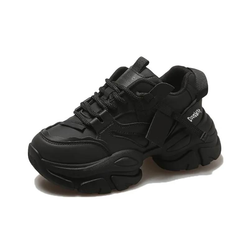 Budding Bear Slip Resistant, Abrasion Resistant, Lightweight, Height Increasing Low Top Chunky Sneakers Women's Box-5