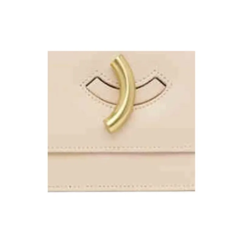 Little Liffner Cow Leather Shoulder Bag Small Size Women's Light Beige-1