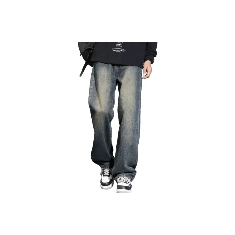 Warrior Huichao Riding The Wind Collection Jeans Unisex-41
