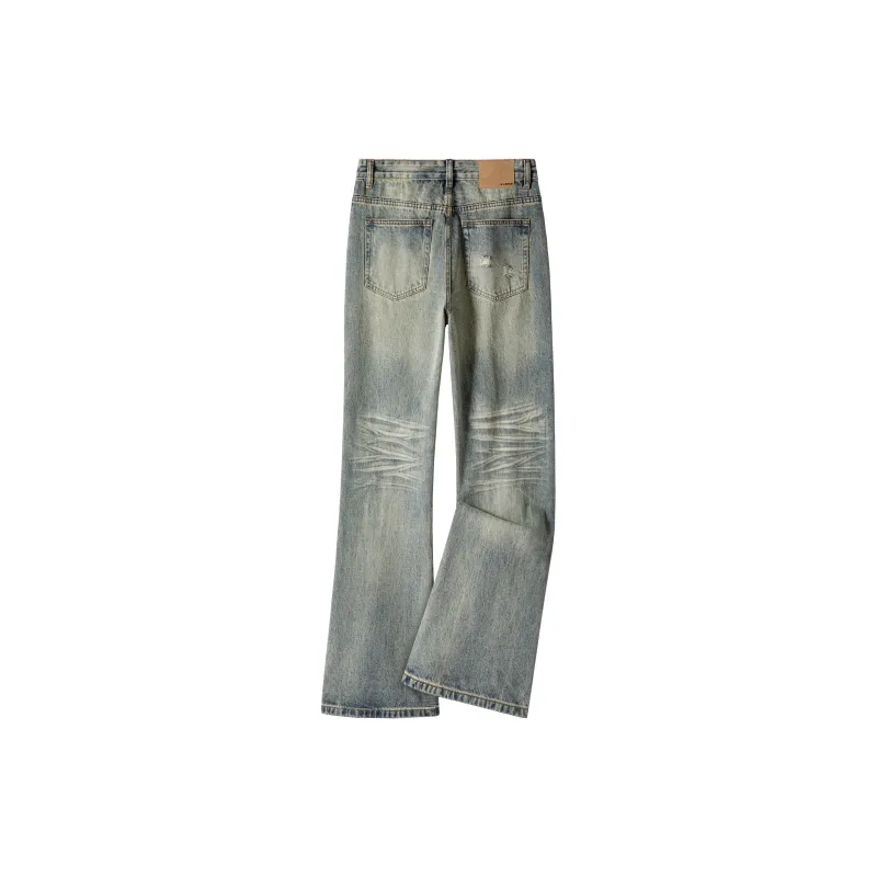 BENGEN Jeans Unisex Vintage Blue-1
