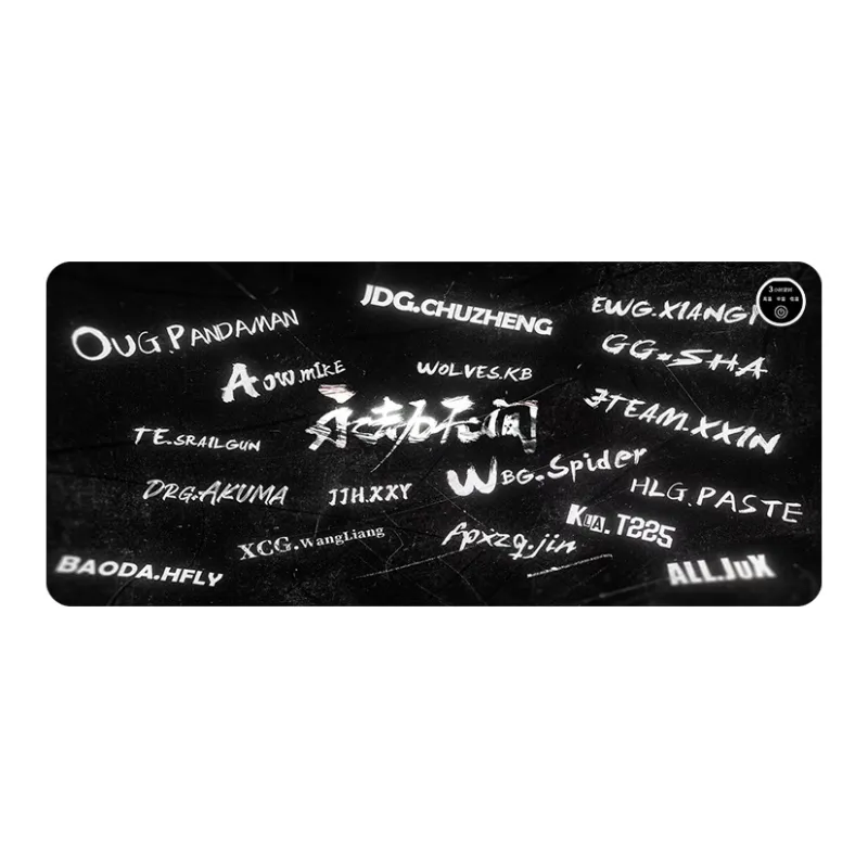 GULAN Professional Player Signature Mouse Pad Extra Large Heating Desk SJC840 847 For Students Dormitory Office Writing-3