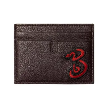 Burberry Calfskin Card Holder Women's Peat