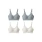 4 Pack-Gray 2+Milk White 2