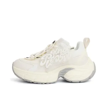PAIN OR PLEASURE Low Top Chunky Sneakers Unisex Beige