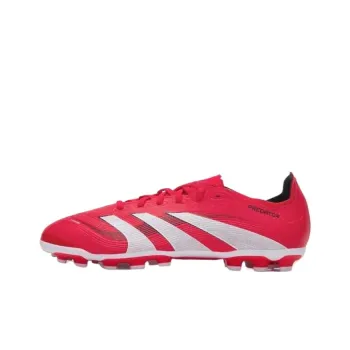 Adidas PREDATOR LEAGUE Cushioned Slip Resistant Soccer Shoes Unisex Red