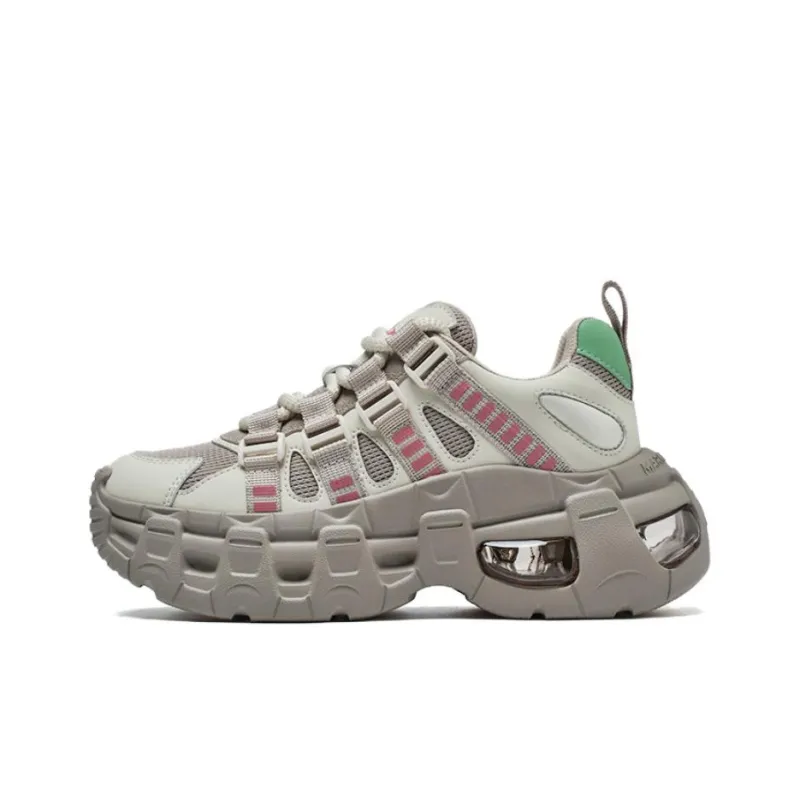 FAIRWHALE Low-Top Chunky Sneakers-6