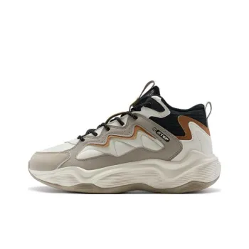 XTEP Lightning 3.0 Cushioning Anti Slip And Wear Resistant Low Top Casual Shoes Men's Mica Gray