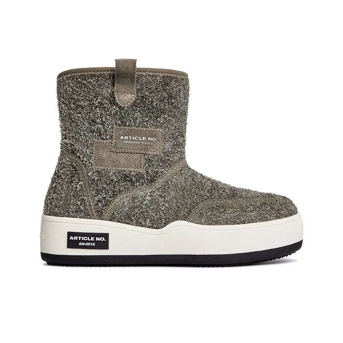 ARTICLE NO. Snow Boots Women's Army Green-1