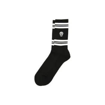 Alexander McQueen Logo Skull Crew Socks