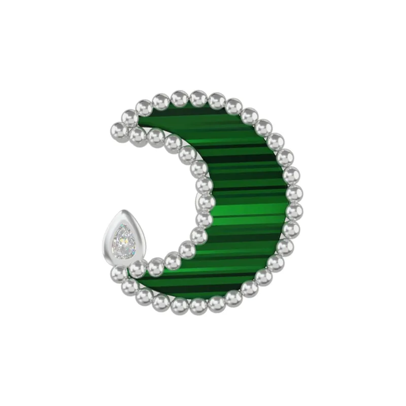 ICEGANG S925 Sterling Silver Needle Stud Earrings Unisex-3