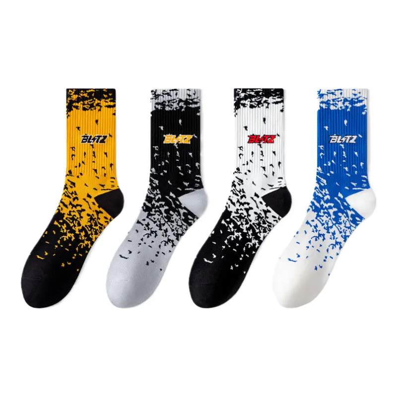 Cotton Gene Mid Calf Socks Men's 4 Pack-1