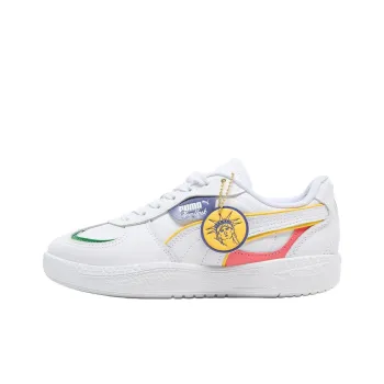 PUMA Palermo Moda Anti Slip Wear Resistant Low Top Casual Shoes Women's White