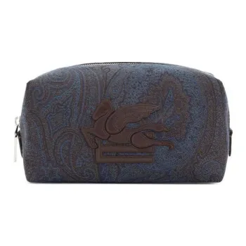 ETRO Pegaso appliqué Wash Bag