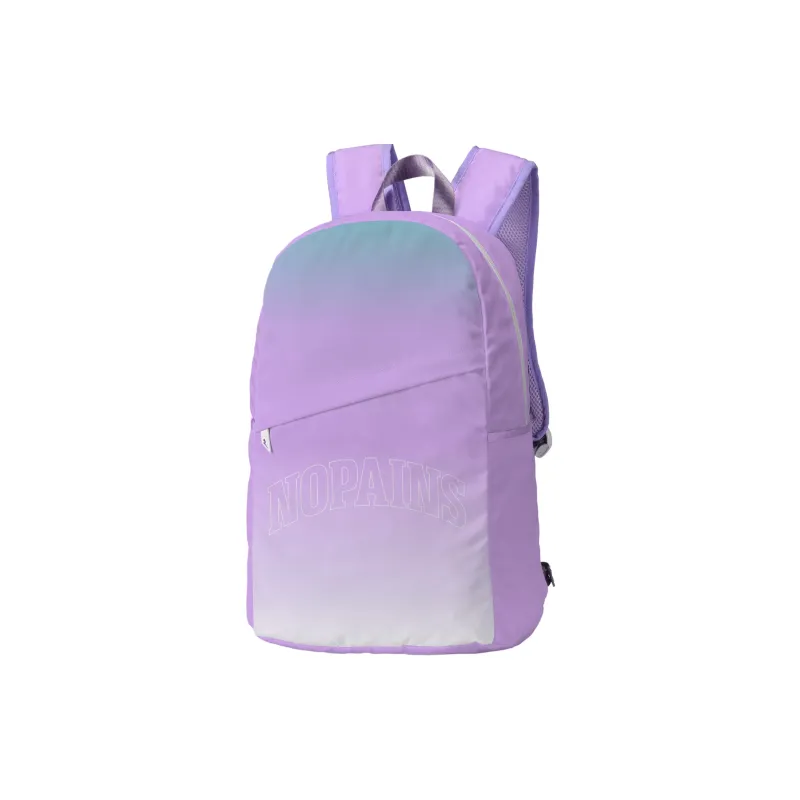 TURN UP Polyester Backpack Laptop Bag Regular Unisex Purple-1