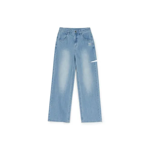 MLB New York Yankees Jeans Women's Sky Blue