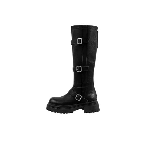 Wonderful Couple Knee high Boots Women's Black