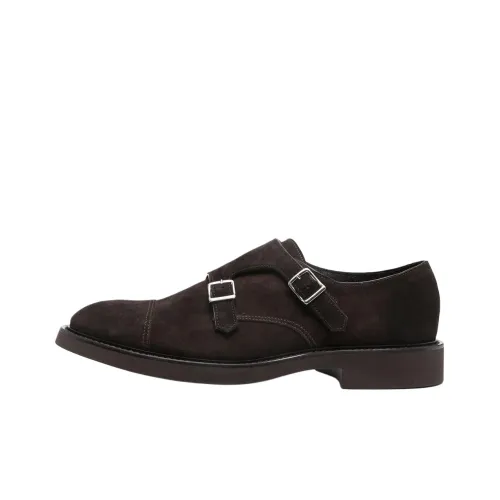 DOUCAL'S Suede Monk Shoes