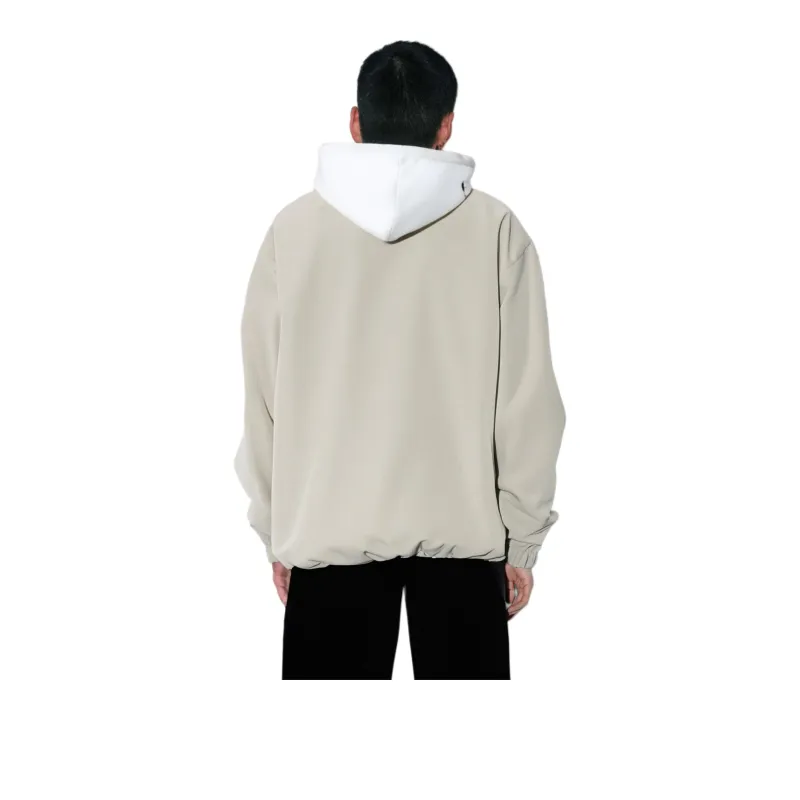 Tre Club Jackets Coats Unisex Cream Gray-2