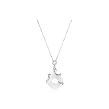 Kim Ka Fook Chalcedony Jade Necklaces Women's