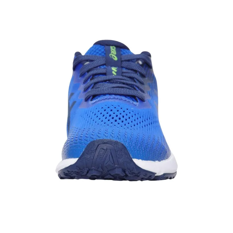 Asics Laser Beam Slip Resistant Cushioning Low Top Kids Lifestyle Shoes Blue Teenagers-3