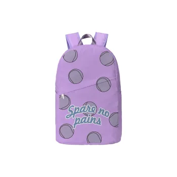 TURN UP Polyester Backpack Laptop Bag Women's Purple