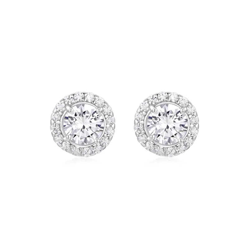 KADER 925 Sterling Silver Stud Earrings Women's Silver, Year Of The Snake Gift Box Set Anniversary-0
