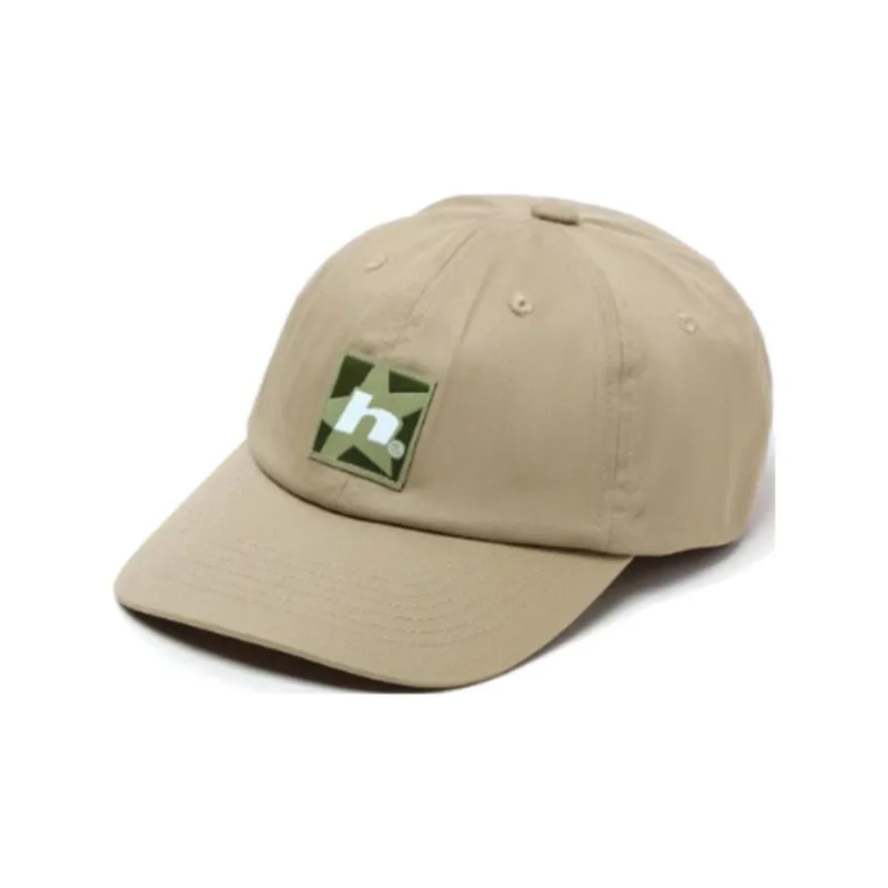 HUF Cotton Baseball Caps Unisex Brown-0