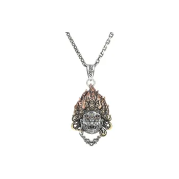 Yamagata S 990 Silver Sterling Silver Necklaces Men's