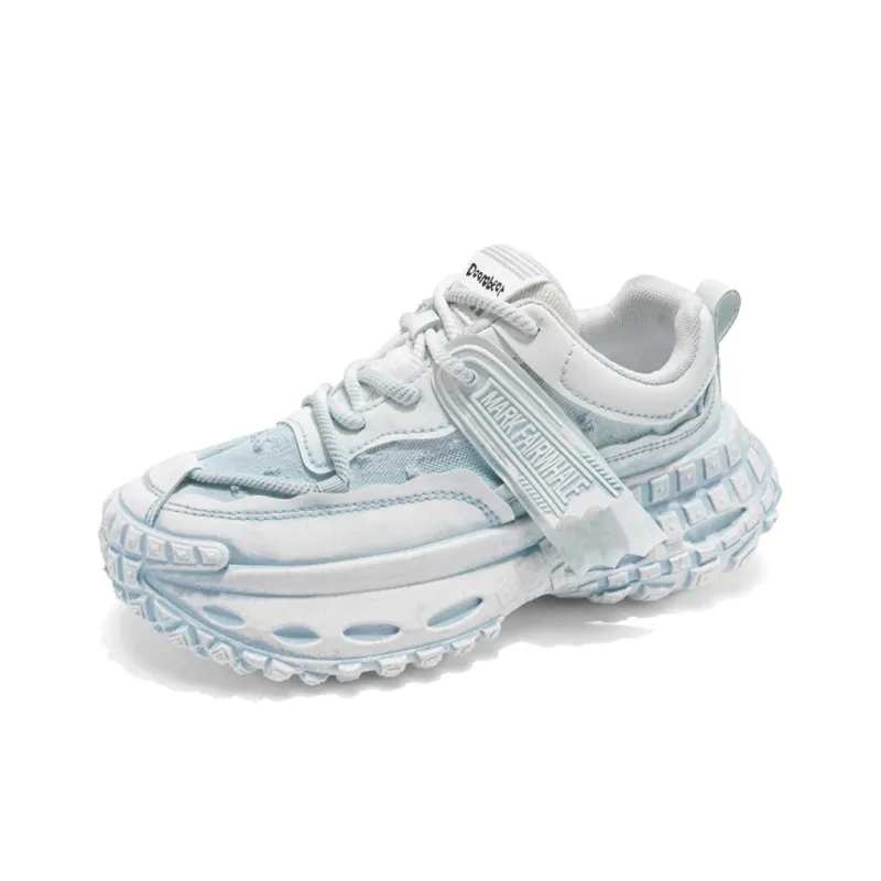 Budding Bear Anti Slip And Wear Resistant Height Increasing Low Top Chunky Sneakers Men's-6
