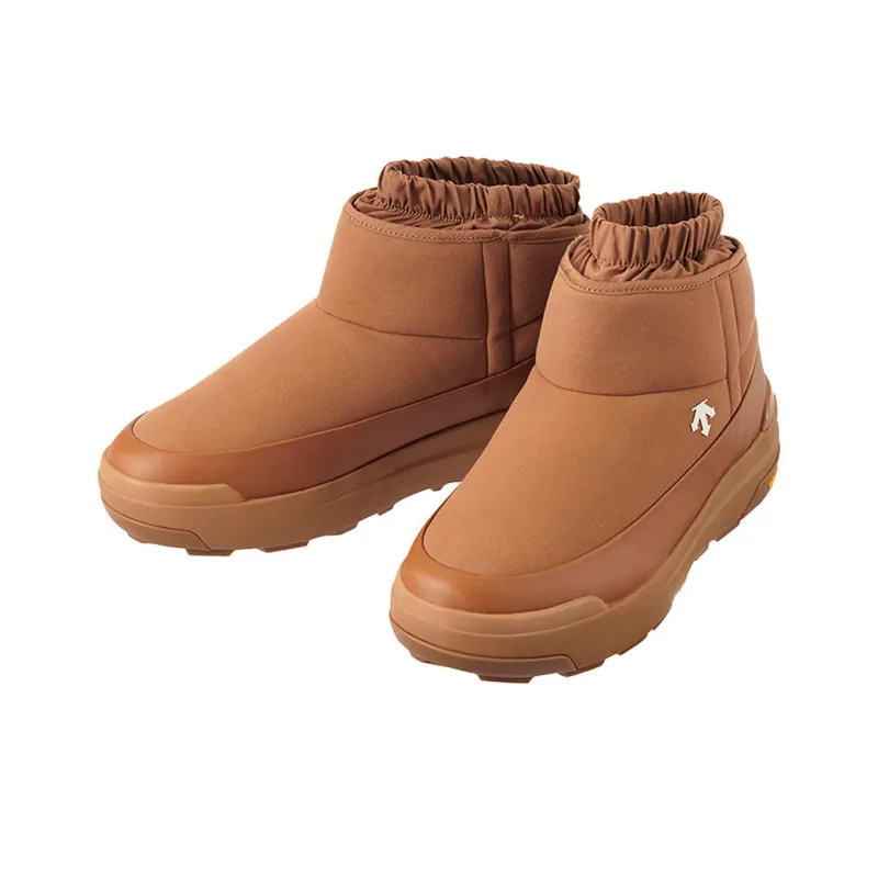 DESCENTE Abrasion Resistant Slip Resistant Short Snow Boots Unisex Brown-2