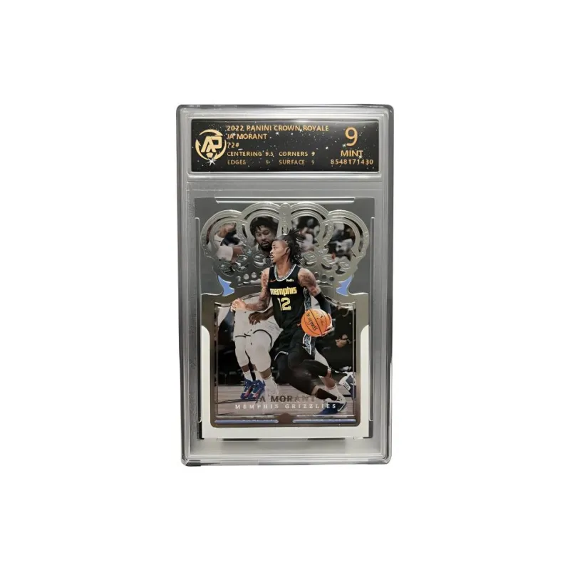 PANINI Ja Morant Basketball Cards High End Hand Grenade Crown Collection Court Attack Selection Graded Cards 1 Piece-0