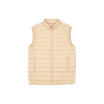 DECATHLON Vest Men's Gold Beige