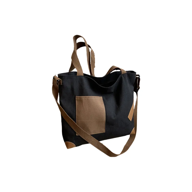 Xmithie Canvas Bag Crossbody Bag Regular Unisex White/Khaki/Black/Green-11
