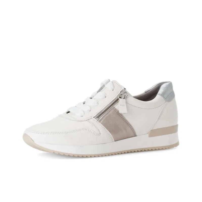 Gabor Fashion Low Top Casual Shoes Women's Beige-2