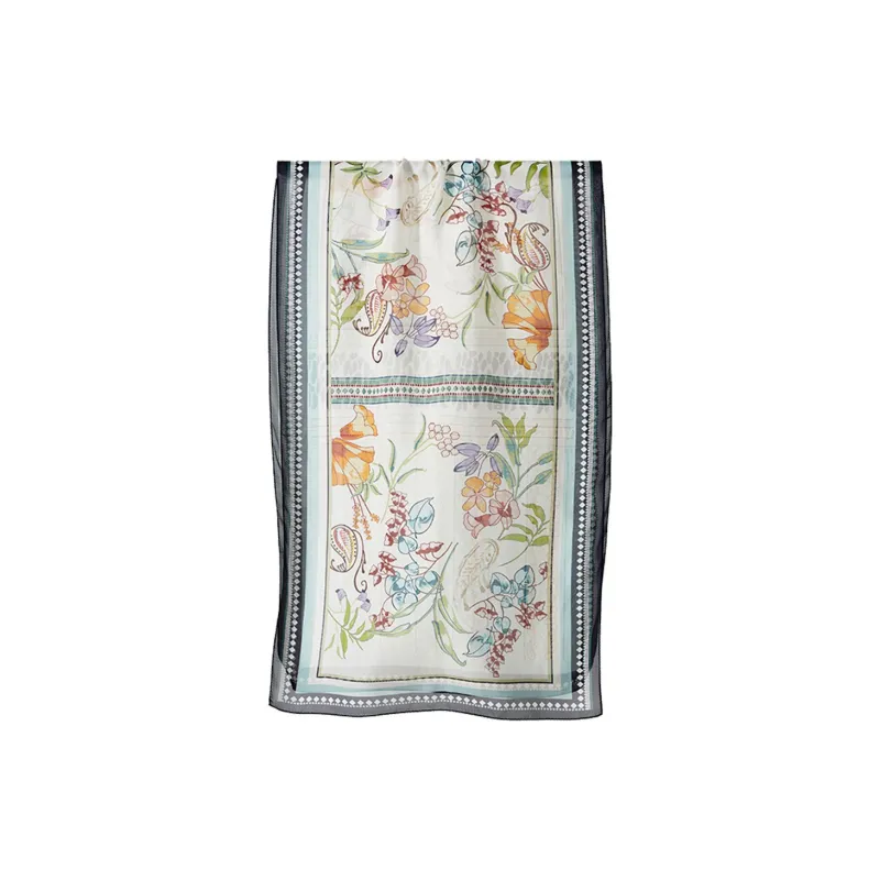 WENSLI Silk Scarves Women's-1