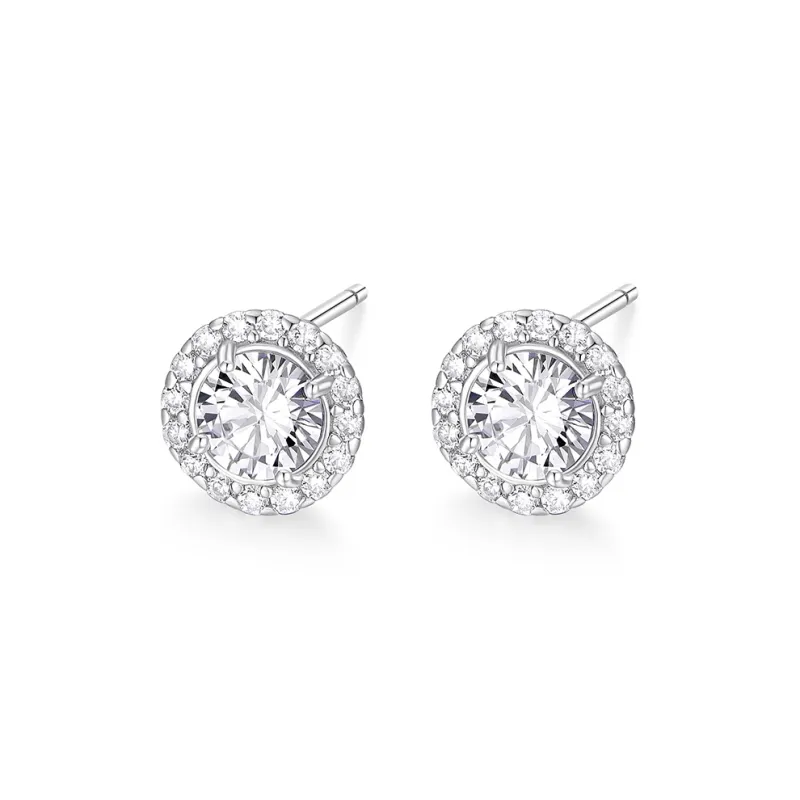 KADER 925 Sterling Silver Stud Earrings Women's Silver, Year Of The Snake Gift Box Set Anniversary-1