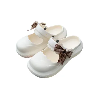 Thin Strips Slippers Women's, Ivory